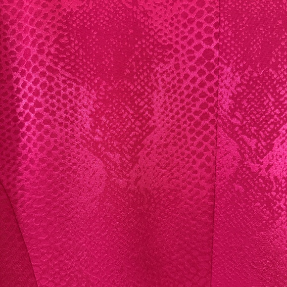 NBD Terre Blazer Dress Snakeskin, Size L - Picture 6 of 7